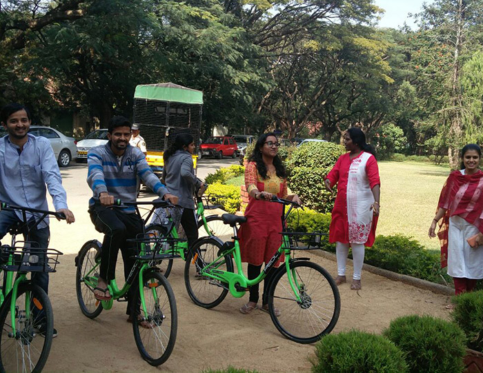 ಬೈಸಿಕಲ್ ಶೇರಿಂಗ್ ಸವೀರ್ಸ್‌ಗೆ ಚಾಲನೆ